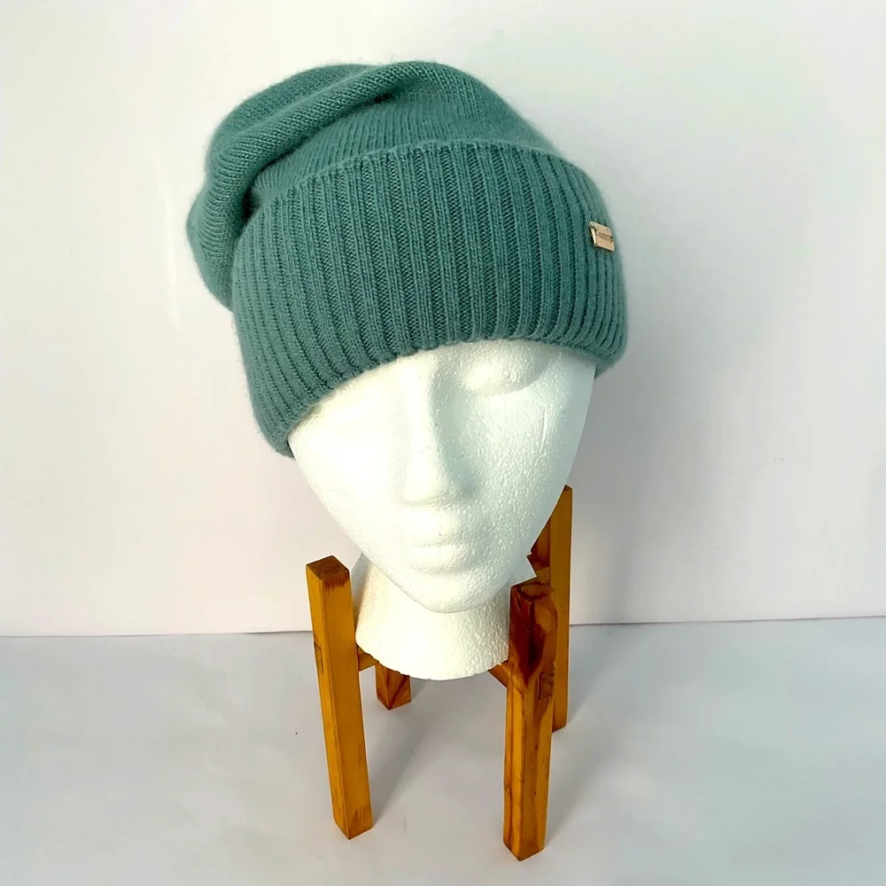 Women’s Jaxmonoy Cozy Teal Knit Beanie
